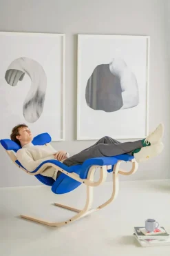 Gravity Balans Lænestol fra (Sort ask)<Variér Hot