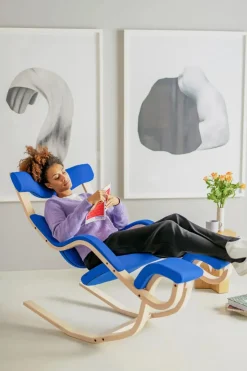 Gravity Balans Lænestol fra (Natural ask)<Variér Outlet