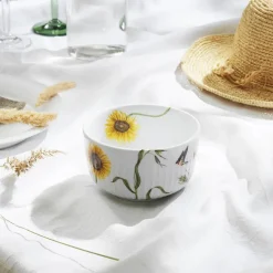 Hammershøi Summer skål Ø12 cm, solsikke fra<Kähler Best