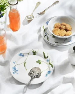 Hammershøi Summer tallerken Ø22 cm, forglemmigej fra<Kähler Hot