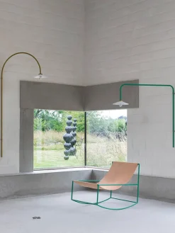 Hanging Lamp No. 2, Chromed Steel fra<Valerie Objects