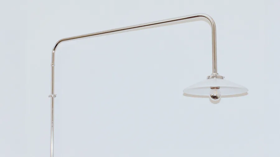 Hanging Lamp No. 5, Chromed Steel fra<Valerie Objects Clearance