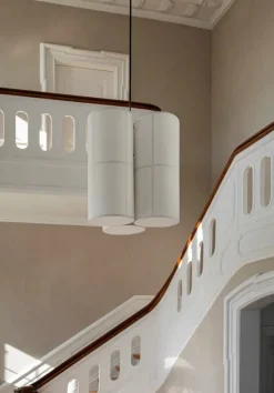 Hashira Pendant Lamp Cluster White, Large fra<Audo Copenhagen New