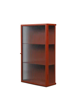 Haze Wall Cabinet, oxide red fra<Ferm Living New
