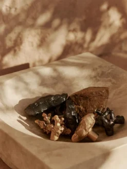 Hew low centrepiece, travertin fra<Ferm Living Sale