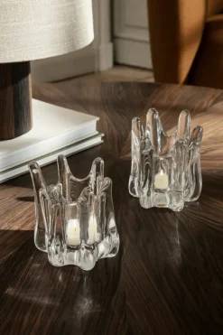 Holo Tealight Candleholder, Clear fra<Ferm Living Discount