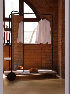 Host Wardrobe, black oak fra<Stellar Works Online