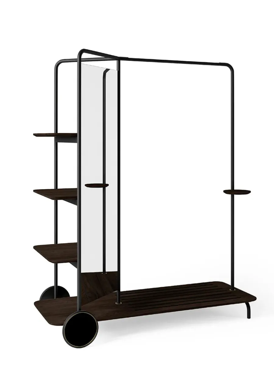 Host Wardrobe, walnut fra<Stellar Works Outlet