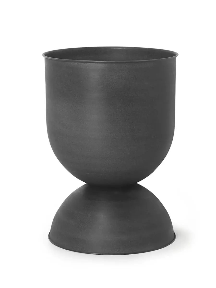 Hourglass Pot, sort fra<Ferm Living