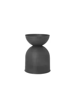 Hourglass Pot, sort fra<Ferm Living