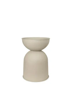 Hourglass Pot, sort fra<Ferm Living