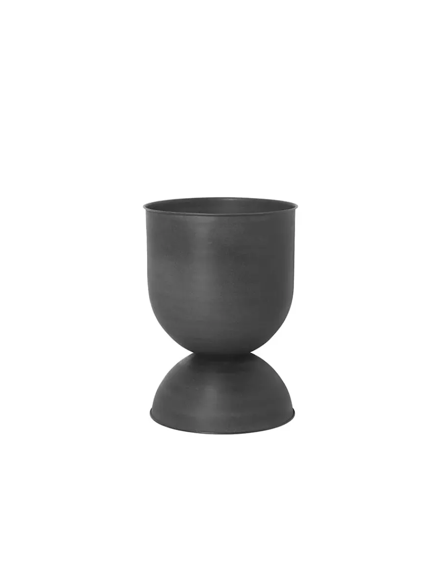 Hourglass Pot, sort fra<Ferm Living