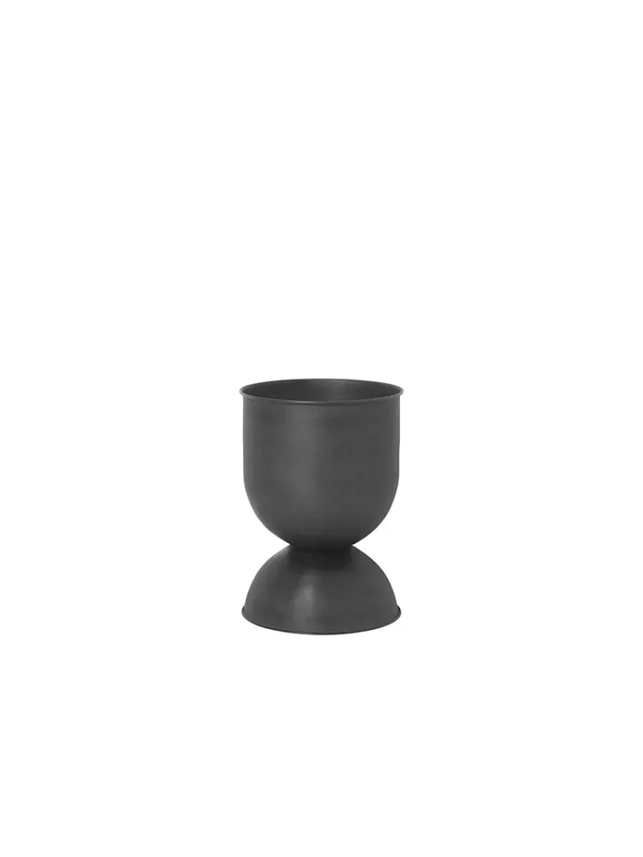 Hourglass Pot, sort fra<Ferm Living