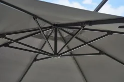 Hyde Luxe Parasol, 3x4 m inkl. fod fra<Cane-line Outlet