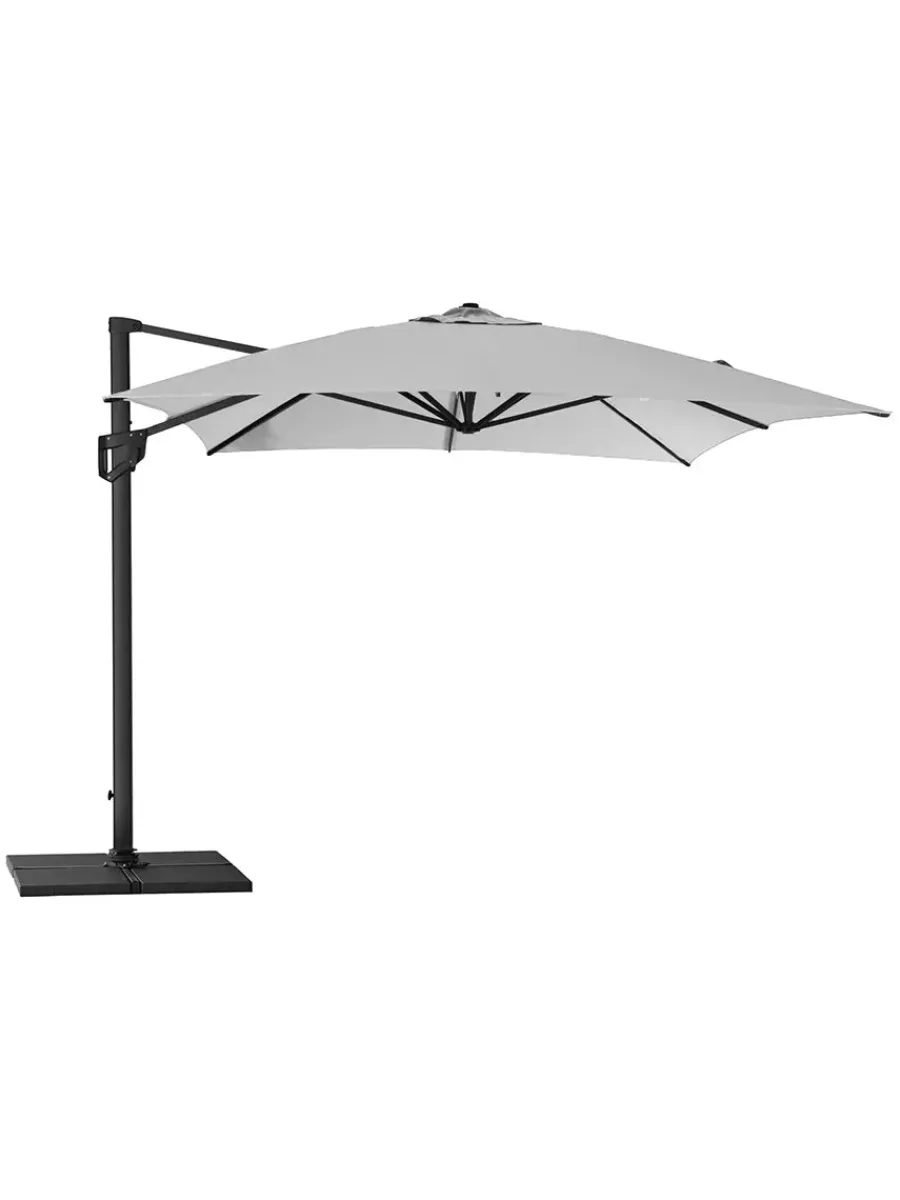 Hyde Luxe Parasol, 3x4 m inkl. fod fra<Cane-line Outlet