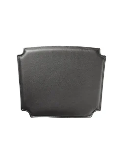 Hynde til Y-stol CH24, brunt læder<Jacobsen Plus Hot