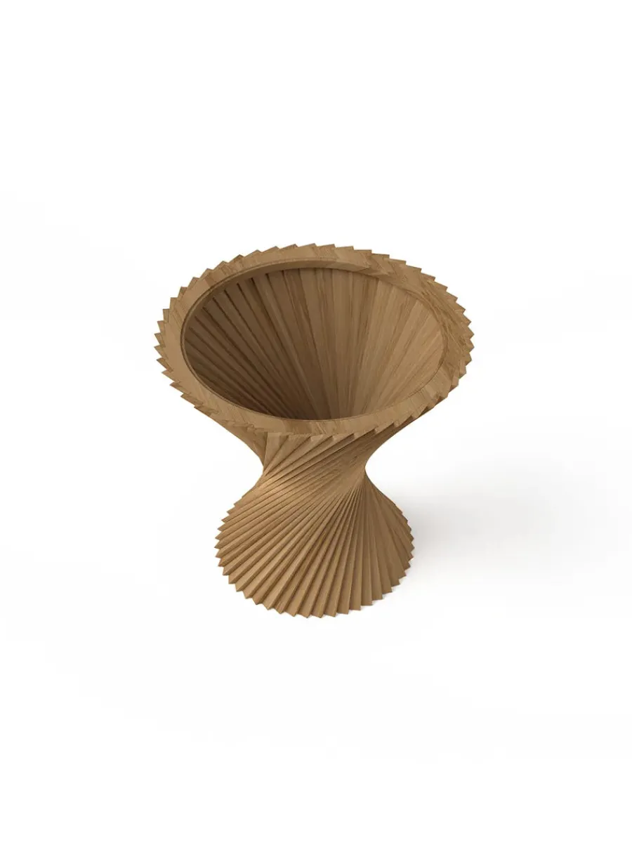 HYPERBEL sidebord, røget eg fra<VIA Copenhagen Hot