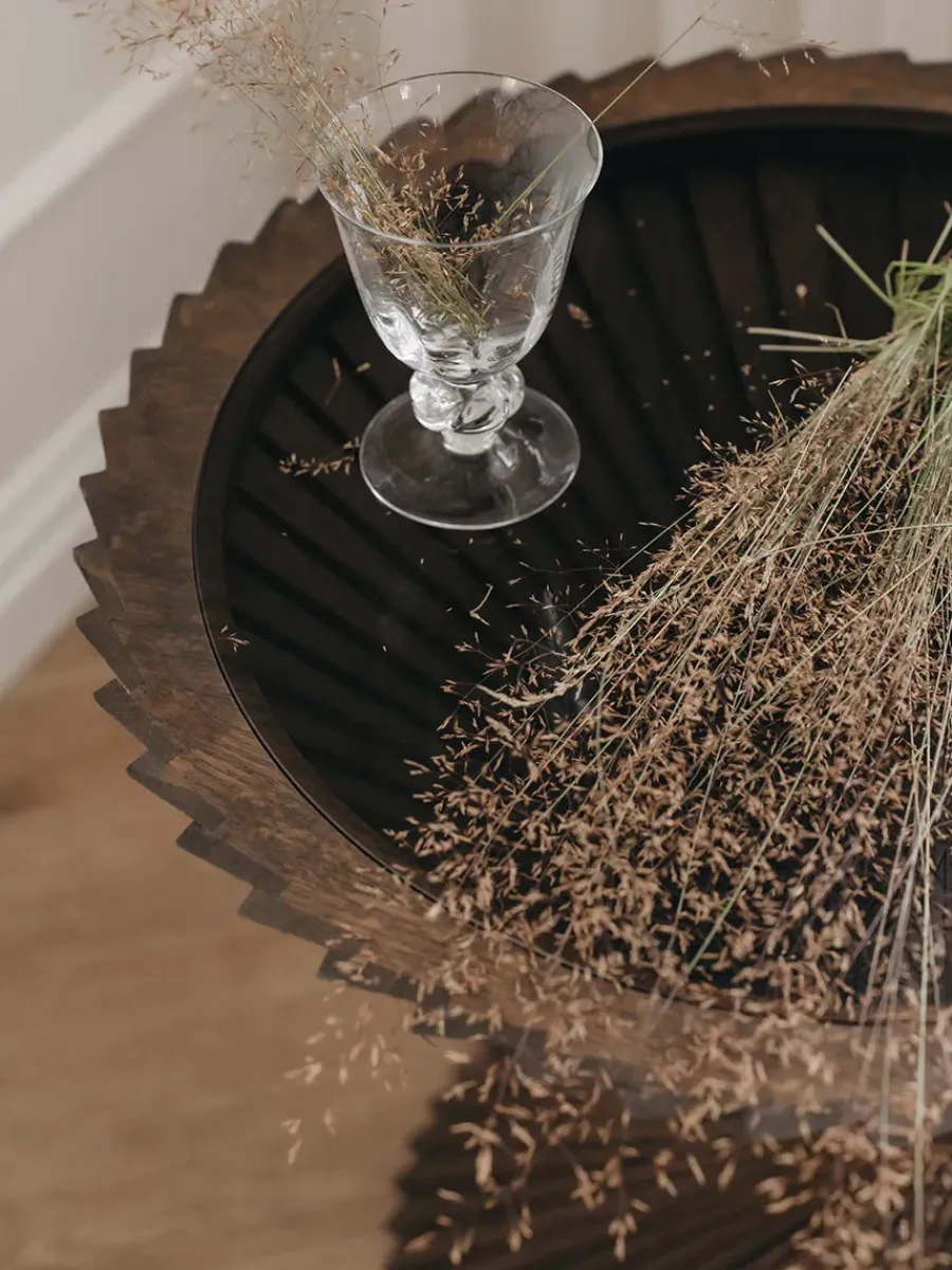 HYPERBEL sidebord, røget eg fra<VIA Copenhagen Hot