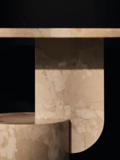 Insert Sidebord Stone Sand fra<Ferm Living Best