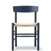 J39 Folkestolen, indigo blue af Børge Mogensen<Fredericia Furniture Discount