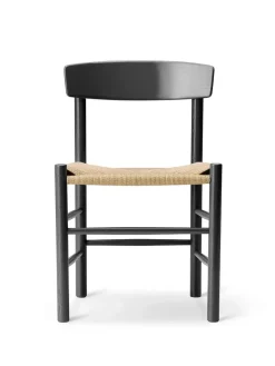 J39 Folkestolen, indigo blue af Børge Mogensen<Fredericia Furniture Discount