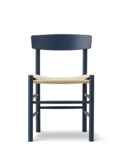 J39 Folkestolen, Pebble grey af Børge Mogensen<Fredericia Furniture New
