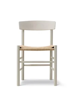 J39 Folkestolen, Pebble grey af Børge Mogensen<Fredericia Furniture New