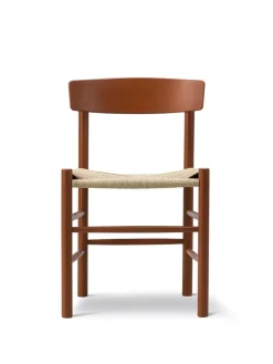 J39 Folkestolen, Pebble grey af Børge Mogensen<Fredericia Furniture New