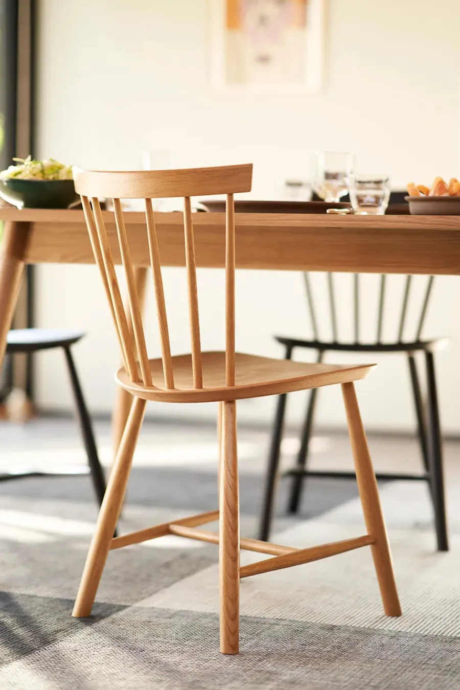 J46 spisebordsstol, eg olie fra<FDB Møbler New