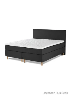 – Sengegavl Curve, Grå<Jacobsen Plus Beds New