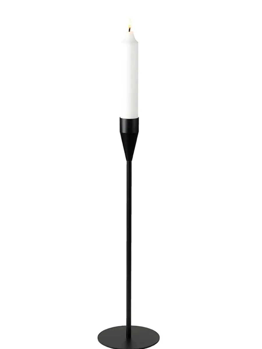 Jupiter Lysestage, sort fra<Piet Hein New