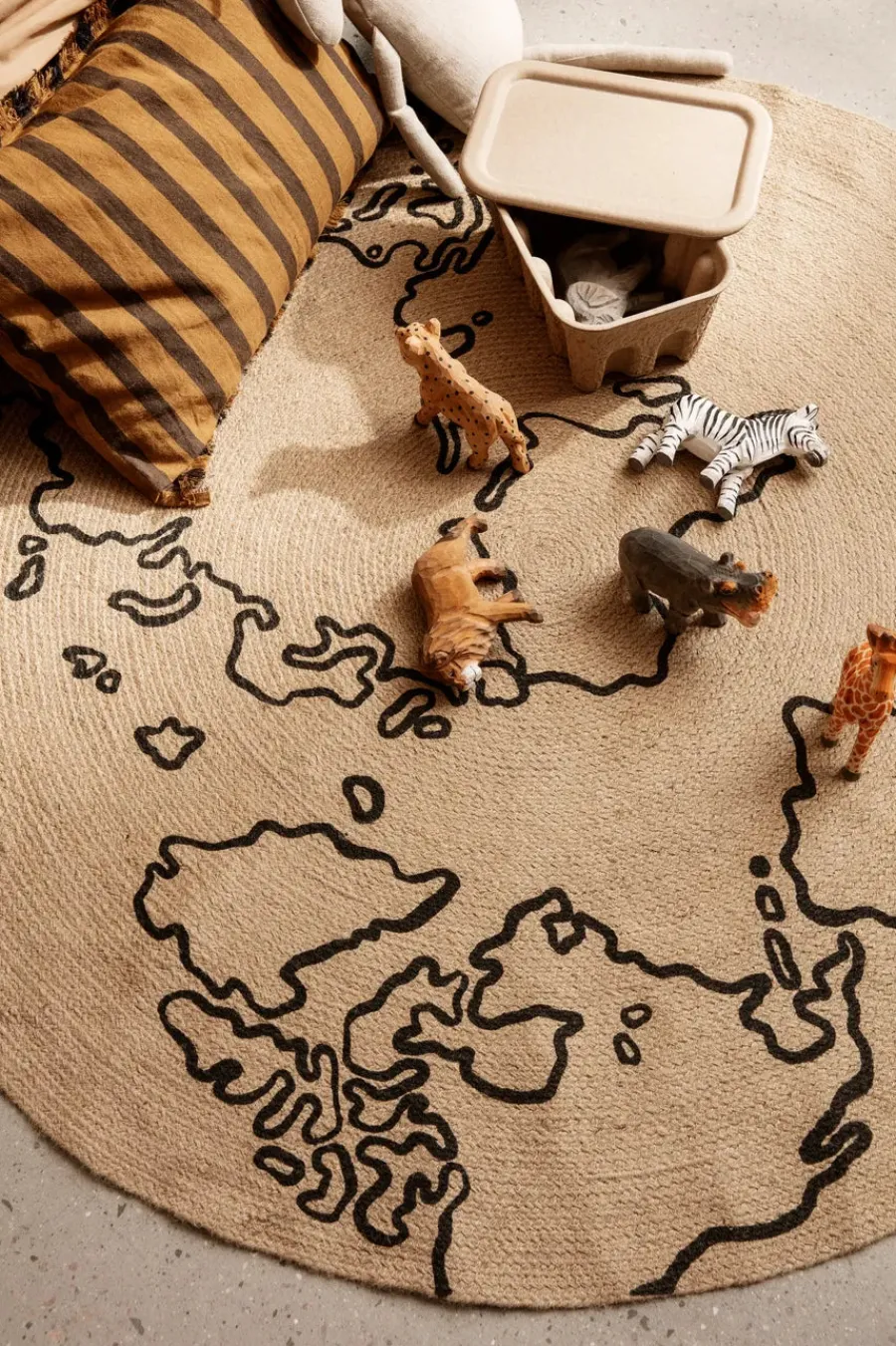 Jute Carpet fra<Ferm Living Clearance