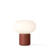 Karl-Johan portable bordlampe, Earth Red fra<New Works Online