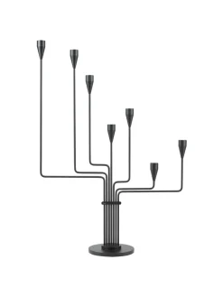 Karlsvognen Table Lysestage, mørk blå fra<Piet Hein