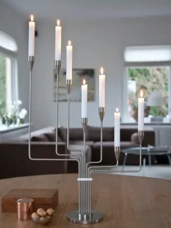 Karlsvognen Table Lysestage, lilla fra<Piet Hein Hot