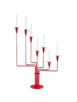 Karlsvognen Table Lysestage, messing fra<Piet Hein