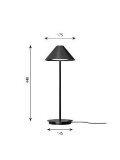 Keglen Bordlampe fra<Louis Poulsen Best