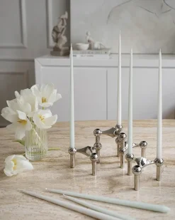 Kertelys til Nagel Lysestage, white fra<STOFF Nagel Best