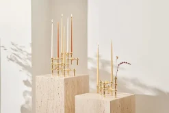 Kertelys til Nagel Lysestage, off white fra<STOFF Nagel