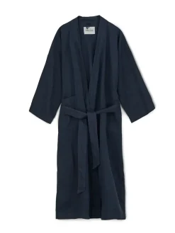 Kimono Linen, navy fra<Aiayu Discount