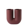 Kink Vase, deep red fra<Muuto Sale