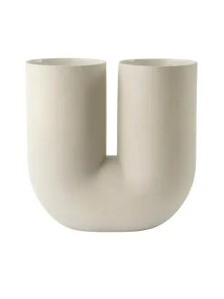 Kink Vase H 39 cm, sand fra<Muuto Hot