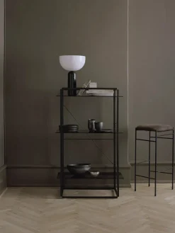 Kizu Bordlampe Large, Black Marble fra<New Works Sale