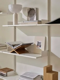 Kizu Bordlampe Small, White Marble fra<New Works Discount