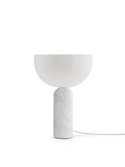 Kizu Bordlampe Small, White Marble fra<New Works Discount