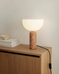 Kizu Bordlampe Small, White Marble fra<New Works Discount