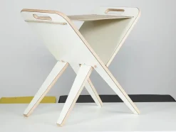 Klaburet m. Sæde i Hør fra<Piet Hein