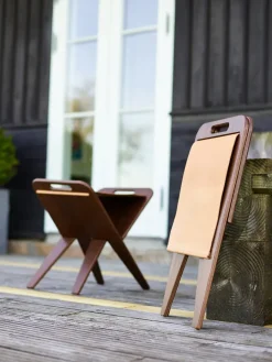 Klaburet m. Sæde i Kernelæder fra<Piet Hein Discount