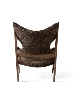 Knitting Lounge Chair, Sheepskin fra<Audo Copenhagen Discount