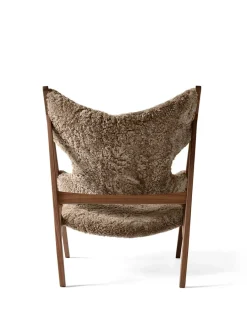 Knitting Lounge Chair, Sheepskin fra<Audo Copenhagen Discount